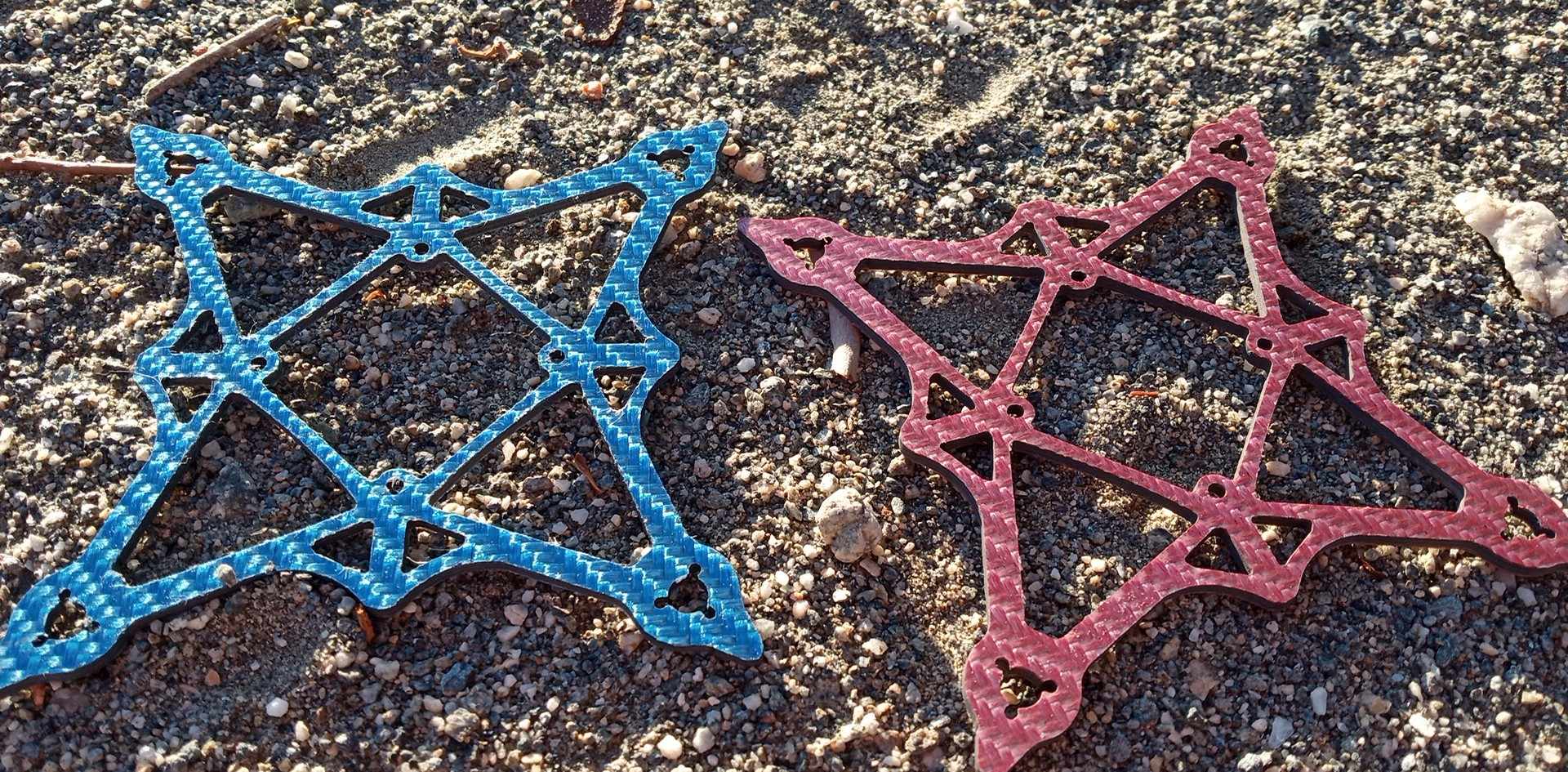 TKS starlord 95mm 2mm carbon MOB8 bassline swap colors